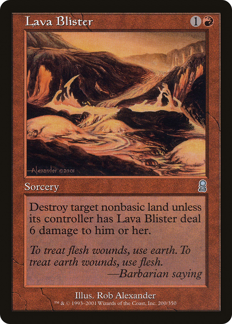 Lava Blister [Odyssey]-1