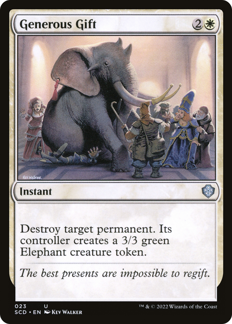 Generous Gift [Starter Commander Decks]-1