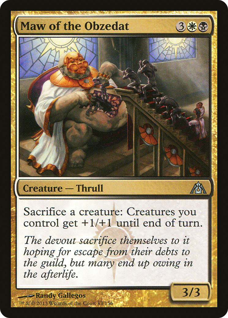 Maw of the Obzedat [Dragon's Maze]-1
