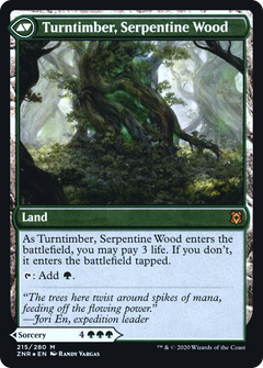Turntimber Symbiosis (PRE-215) - Zendikar Rising Promos Foil-2