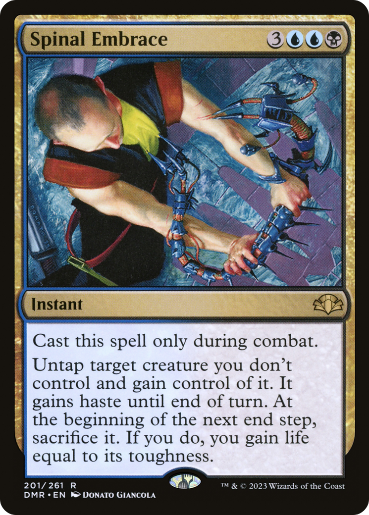 Spinal Embrace [Dominaria Remastered]-1
