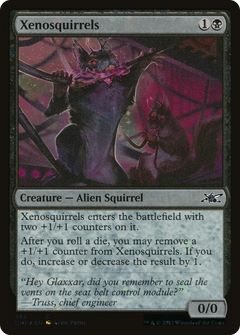 Xenosquirrels (Galaxy Foil) (UNF-382) - Unfinity Foil-1