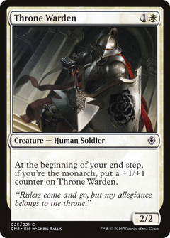 Throne Warden (CN2-025) - Conspiracy: Take the Crown Foil-1