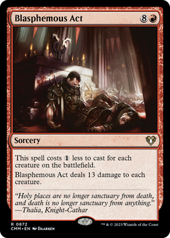 Blasphemous Act [Commander Masters]-1