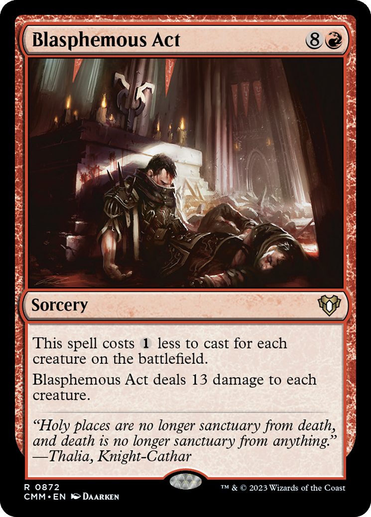 Blasphemous Act [Commander Masters]-1
