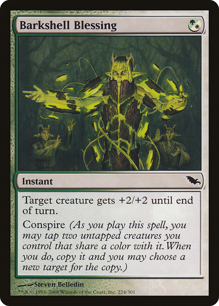 Barkshell Blessing [Shadowmoor]-1