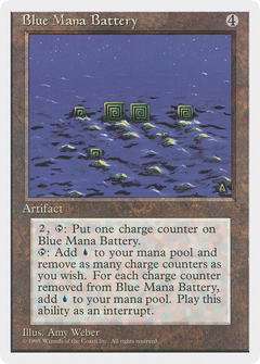 Blue Mana Battery [Fourth Edition]-1