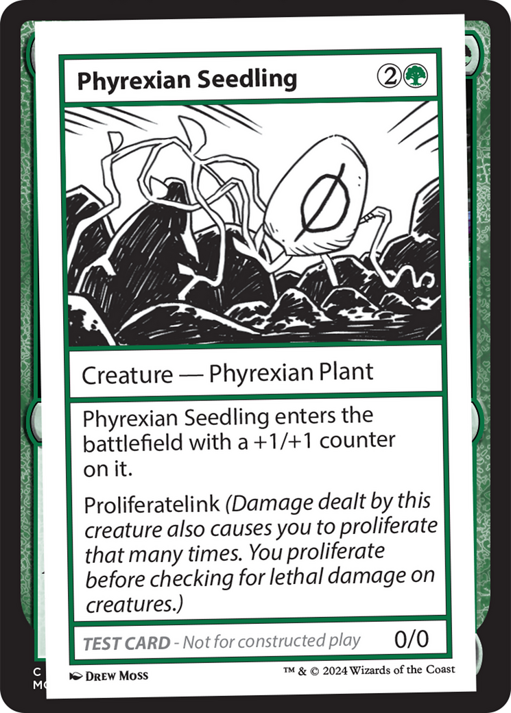 Phyrexian Seedling [Mystery Booster 2 Playtest Cards]-1
