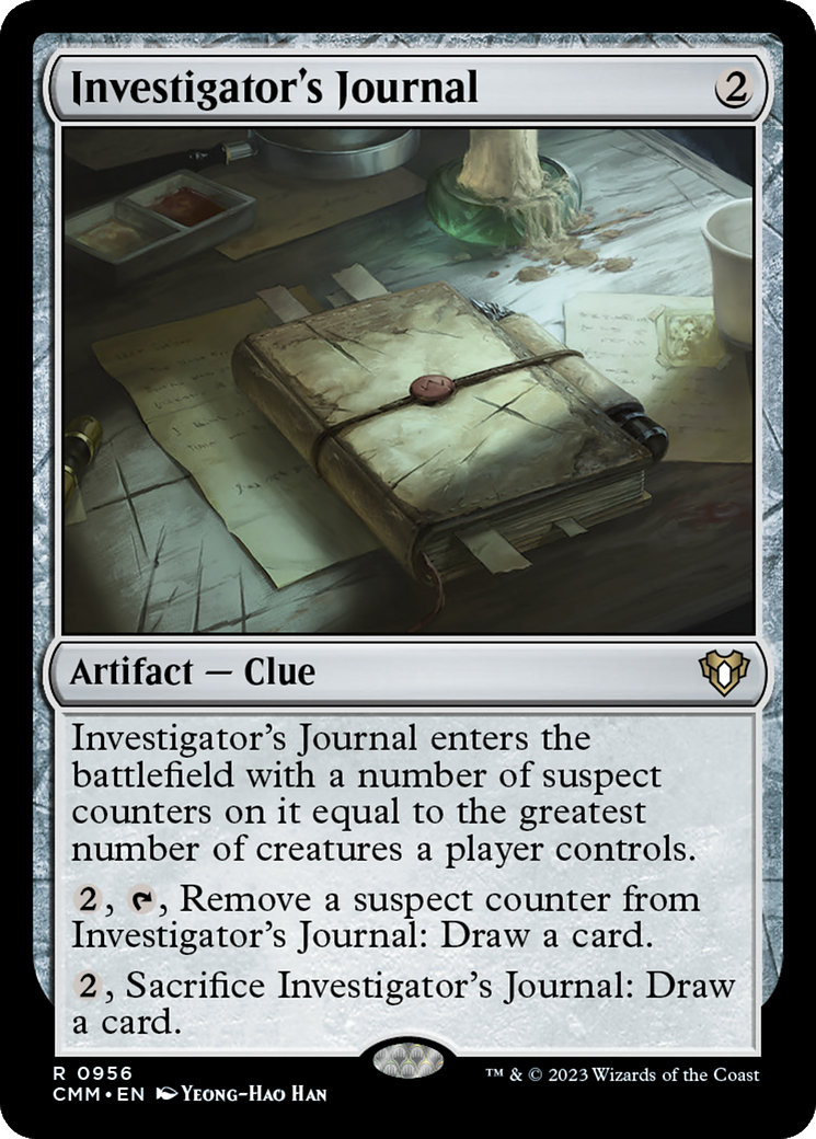 Investigator's Journal [Commander Masters]-1