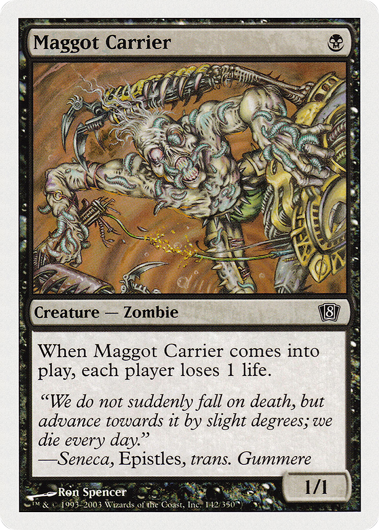 Maggot Carrier [Eighth Edition]-1