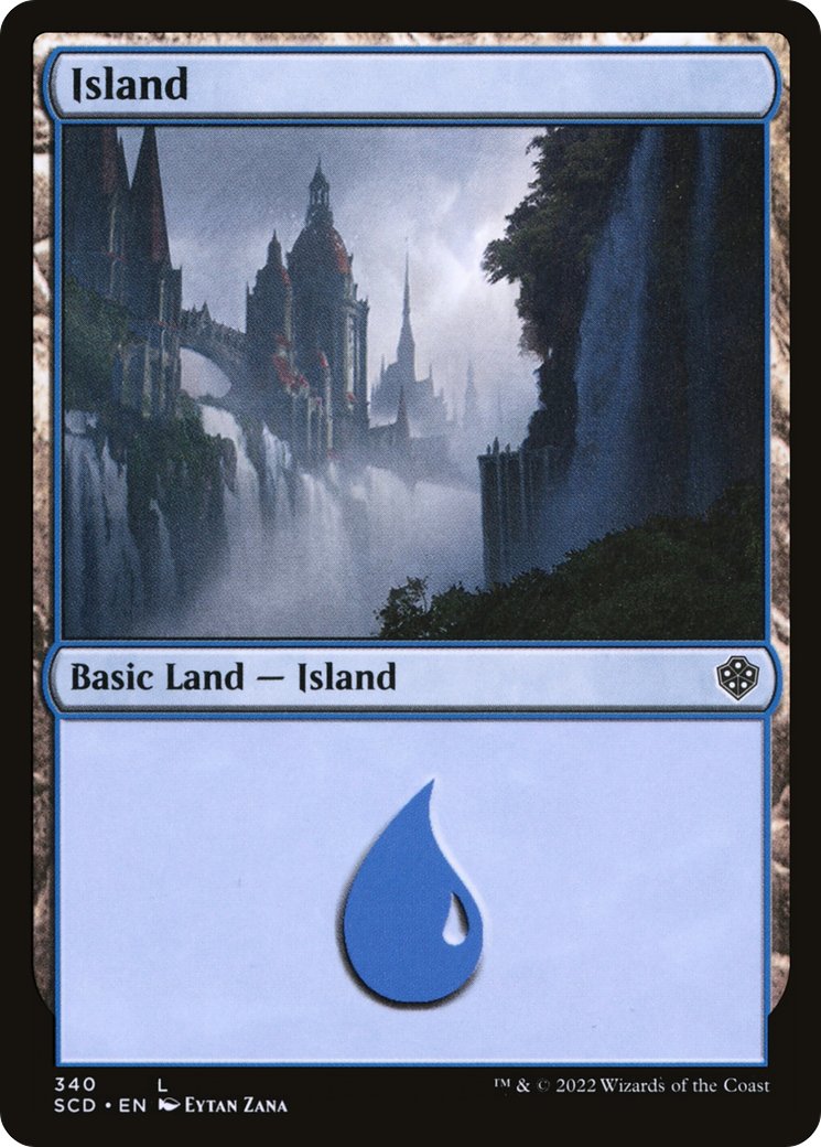 Island (340) [Starter Commander Decks]-1