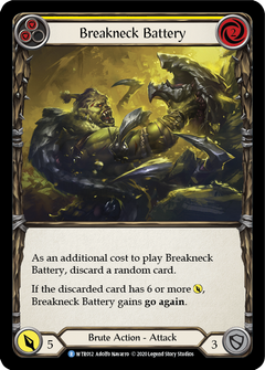 Breakneck Battery (Yellow) [U-WTR012] (Welcome to Rathe Unlimited)  Unlimited Normal-2