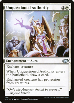 Unquestioned Authority (J22-260) - Jumpstart 2022-1