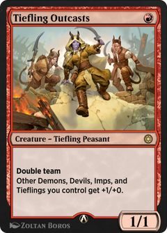 Tiefling Outcasts (HBG-061) - Alchemy Horizons: Baldur's Gate-1
