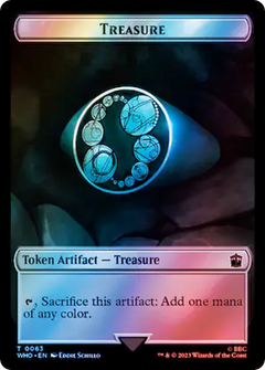 Treasure (TWHO-063) - Doctor Who Tokens Foil-1
