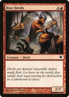 Riot Devils [Innistrad]-1