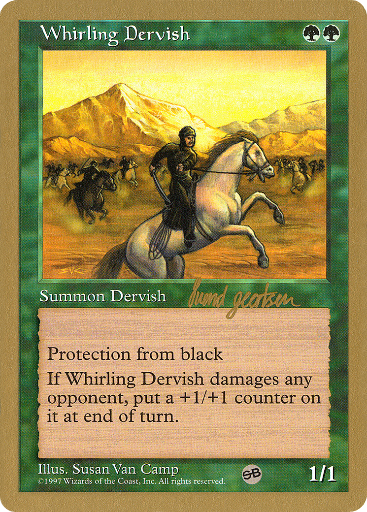 Whirling Dervish - 1997 Svend Geertsen (5ED) (SB) (WCD-) - World Championship Decks 1997-1