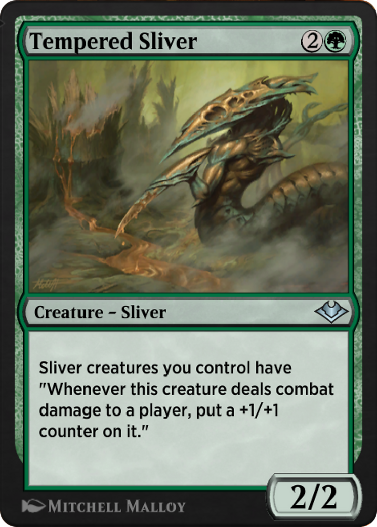 Tempered Sliver (J21-652) - Jumpstart: Historic Horizons-1