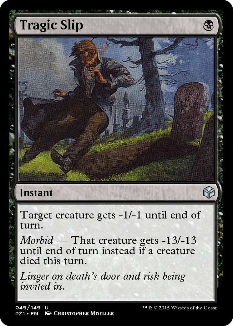 Tragic Slip (PZ1-049) - Legendary Cube Prize Pack-1