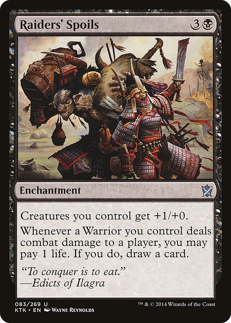 Raiders' Spoils [Khans of Tarkir]-1