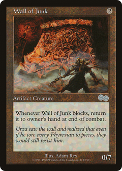 Wall of Junk (USG-315) - Urza's Saga-1