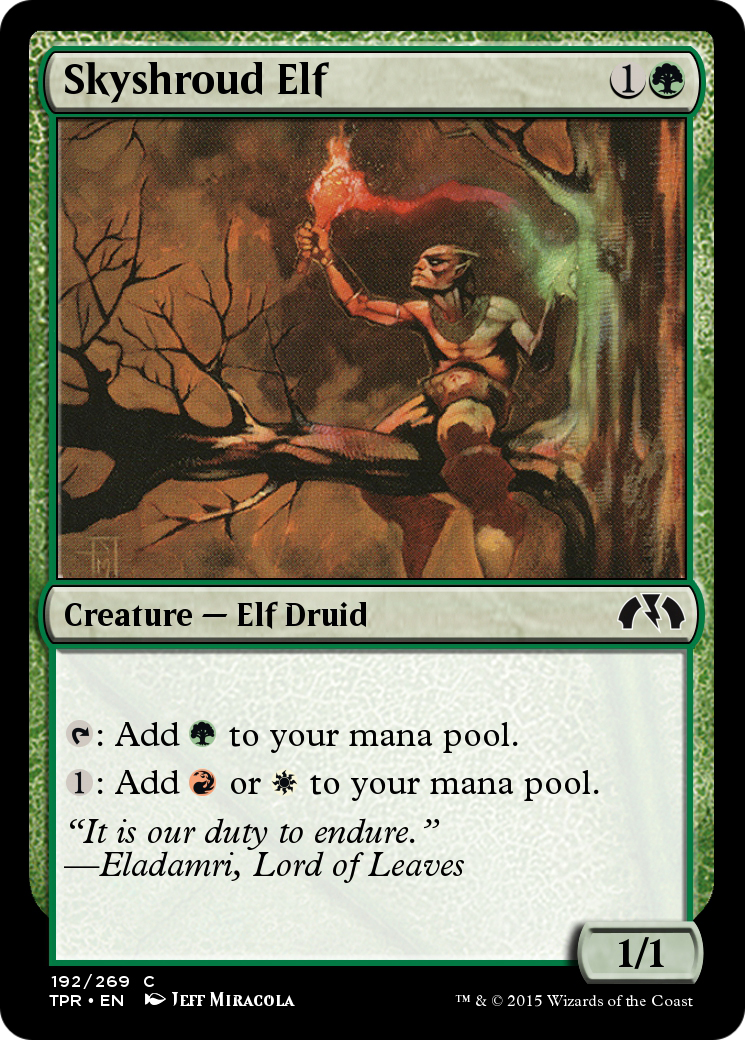 Skyshroud Elf (TPR-192) - Tempest Remastered Foil-1