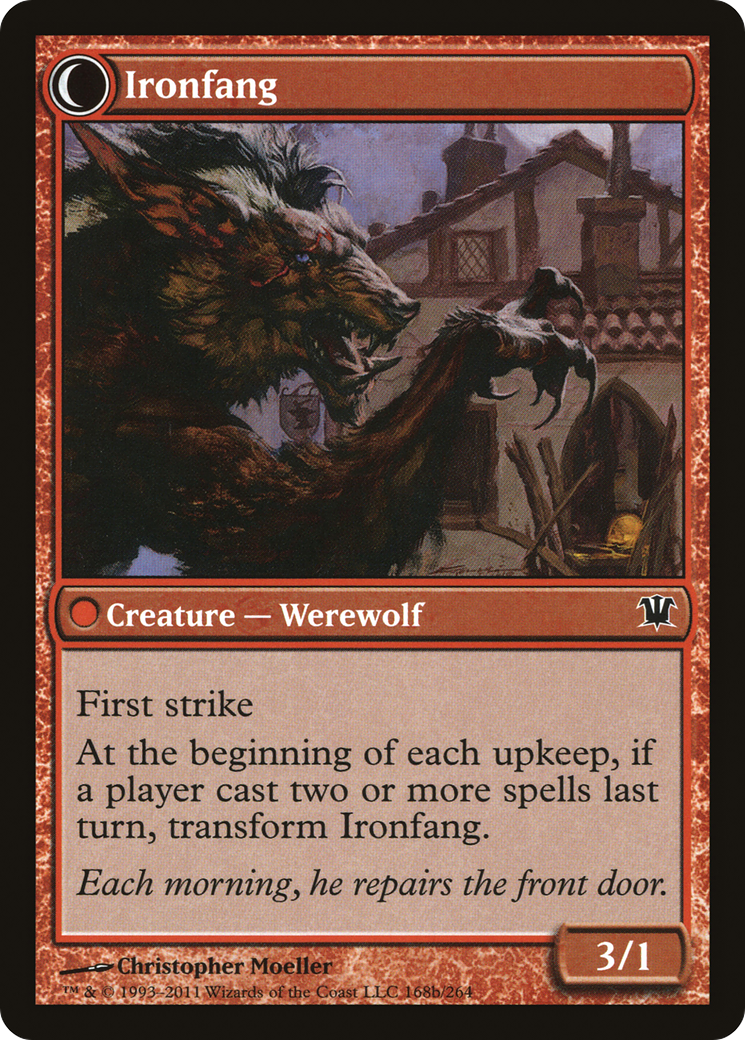 Village Ironsmith (ISD-168) - Innistrad: (Double Faced Transform) Foil-2