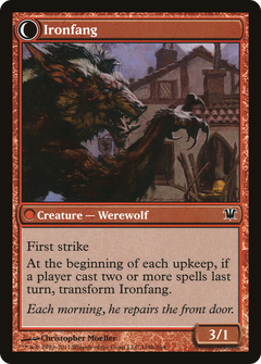 Village Ironsmith (ISD-168) - Innistrad: (Double Faced Transform) Foil-2