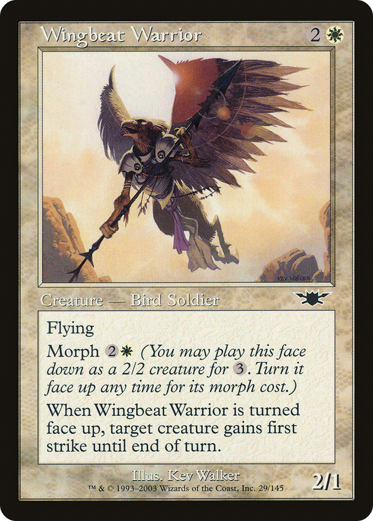 Wingbeat Warrior (LGN-029) - Legions-1