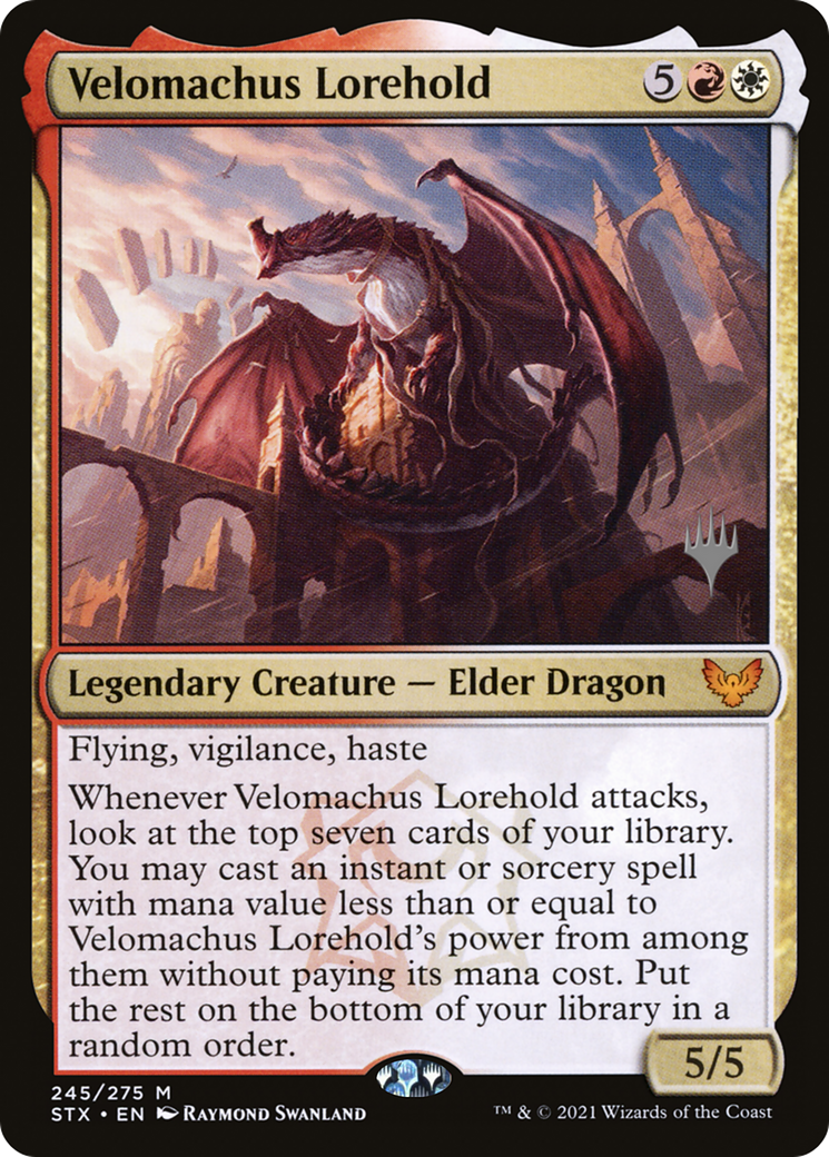 Velomachus Lorehold (PPSTX-245) - Strixhaven: School of Mages Promos-1