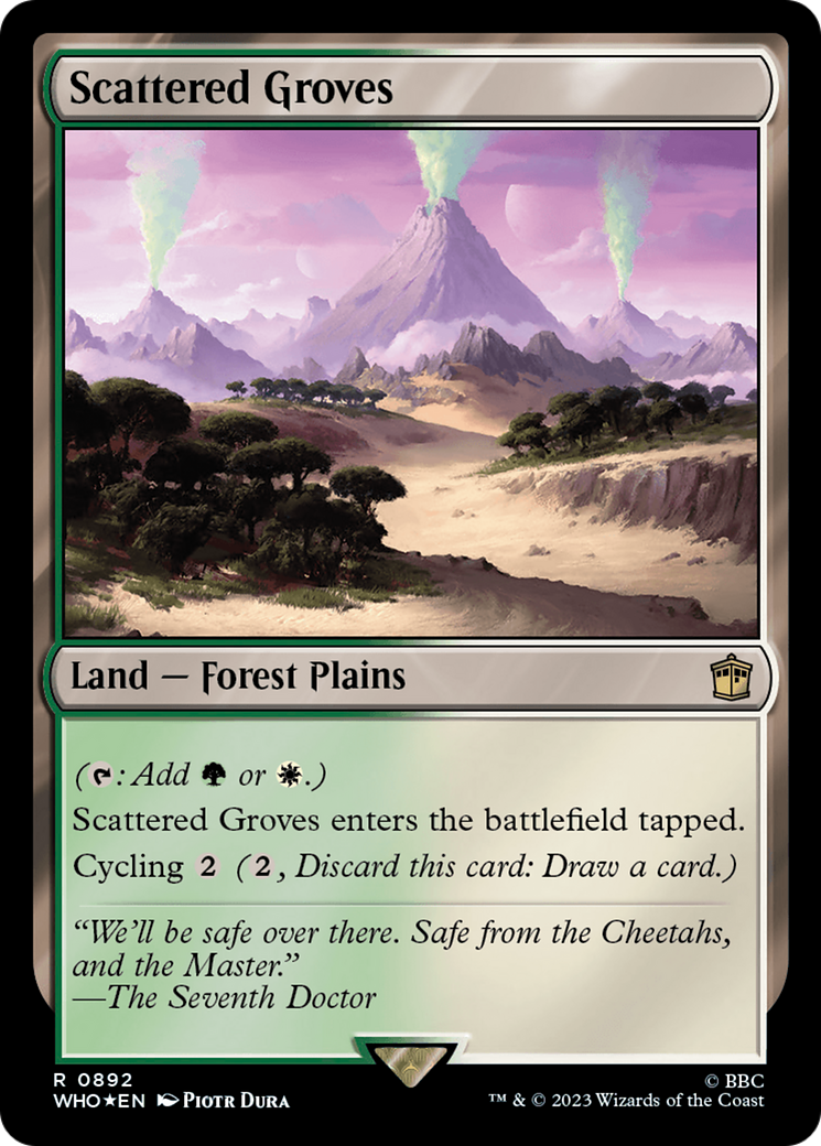 Scattered Groves (Surge Foil) [Doctor Who]-1
