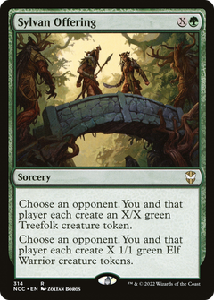 Sylvan Offering [Streets of New Capenna Commander]-1