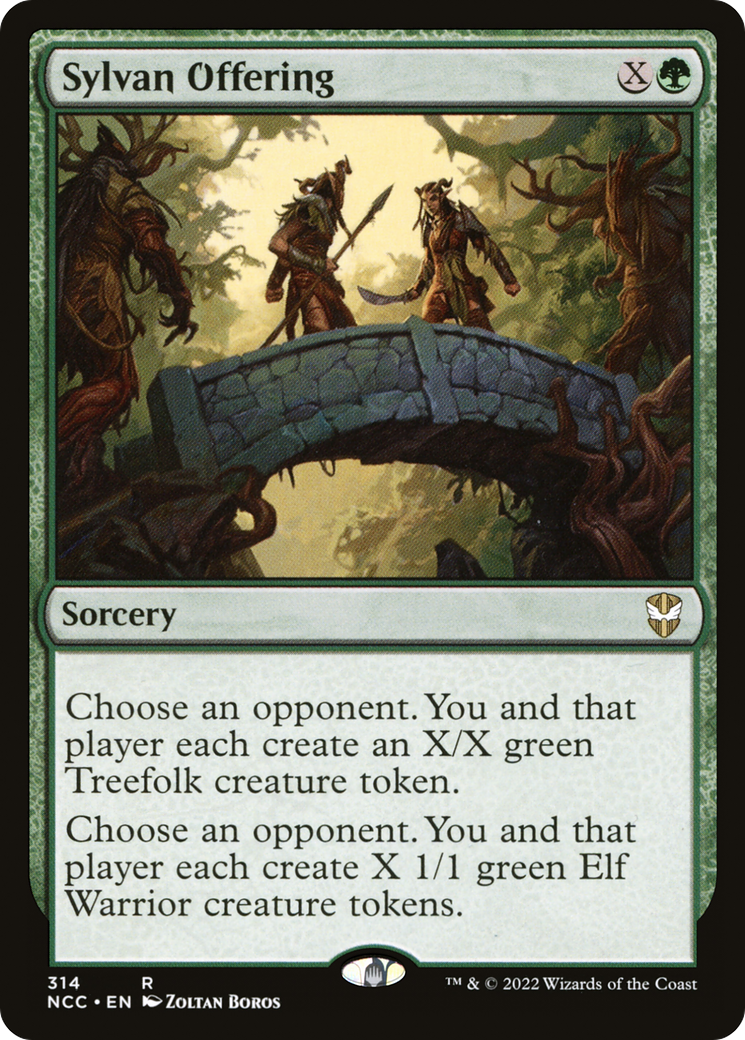 Sylvan Offering [Streets of New Capenna Commander]-1