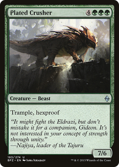 Plated Crusher [Battle for Zendikar]-1