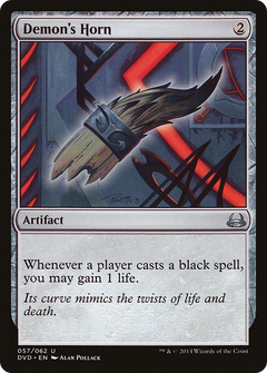Demon's Horn (Divine vs. Demonic) [Duel Decks Anthology]-1