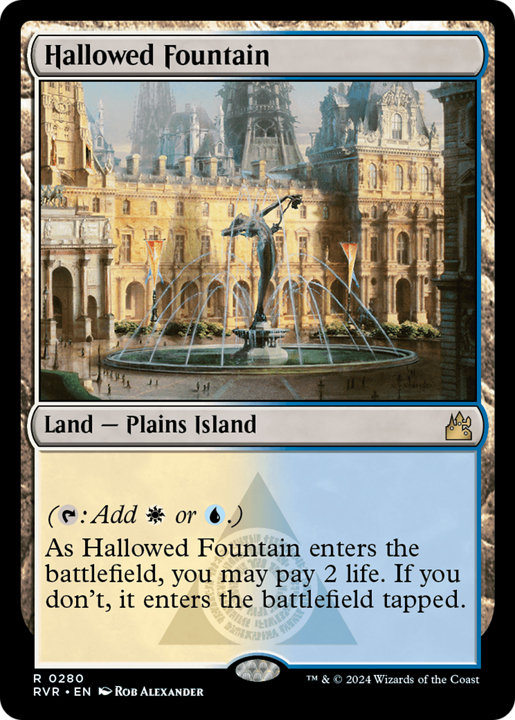 Hallowed Fountain [Ravnica Remastered]-1