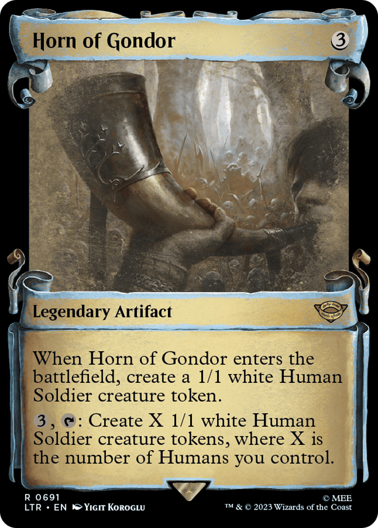 Horn of Gondor [The Lord of the Rings: Tales of Middle-Earth Showcase Scrolls]-1