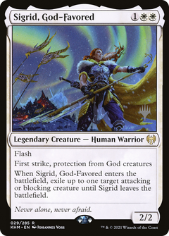 Sigrid, God-Favored (Promo Pack) [Kaldheim Promos]-1