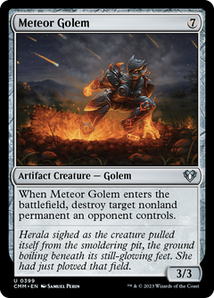 Meteor Golem [Commander Masters]-1