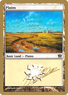Plains (334) - 2004 Julien Nuijten (8ED) (WCD-) - World Championship Decks 2004-1