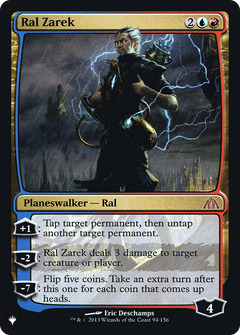 Ral Zarek [Secret Lair: Heads I Win, Tails You Lose]-1