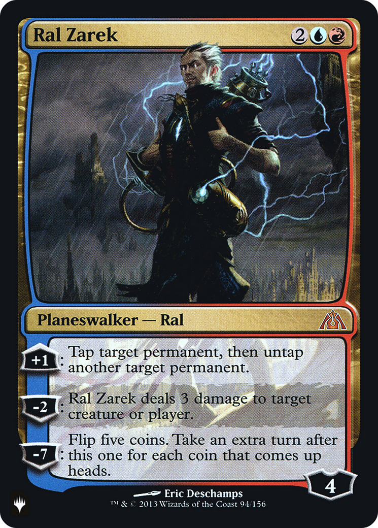 Ral Zarek [Secret Lair: Heads I Win, Tails You Lose]-1