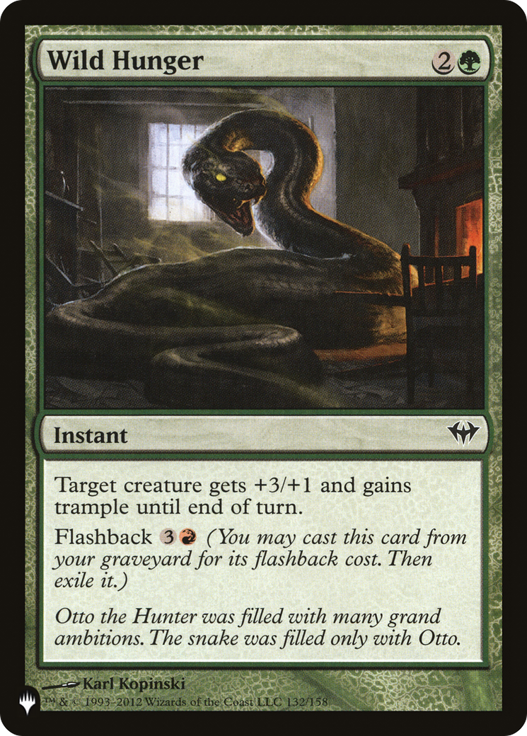 Wild Hunger (LIST-132/158) - The List-1