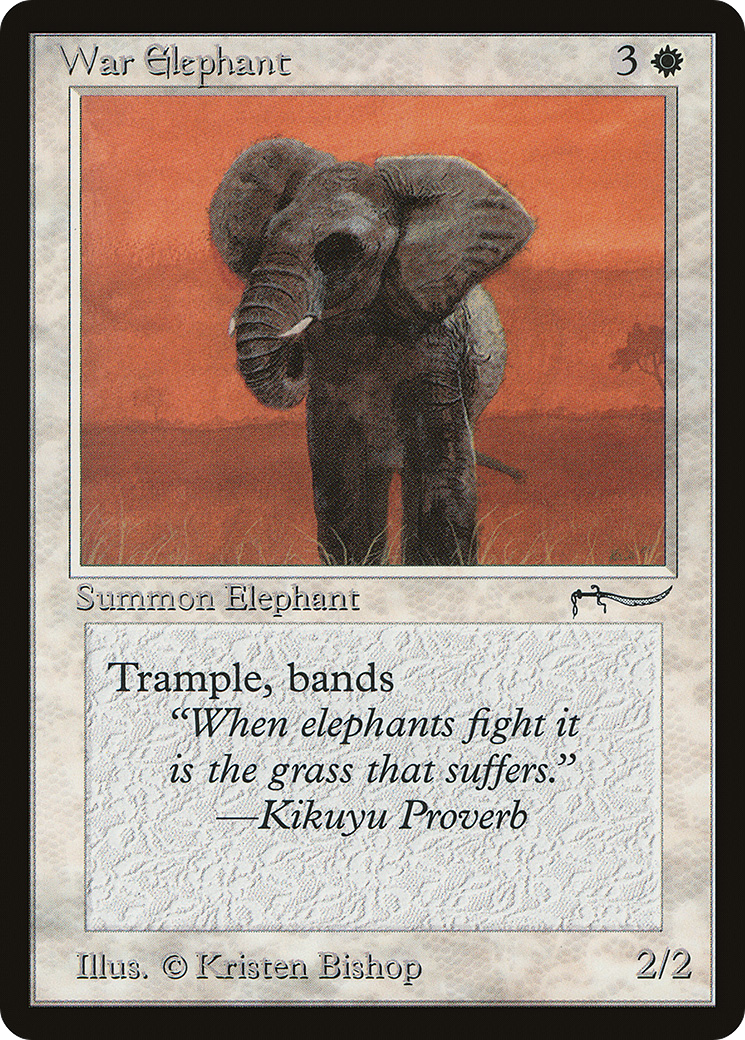 War Elephant (Light) (ARN-) - Arabian Nights-1