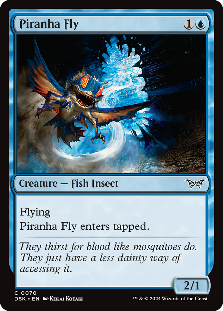 Piranha Fly [Duskmourn: House of Horror]-1
