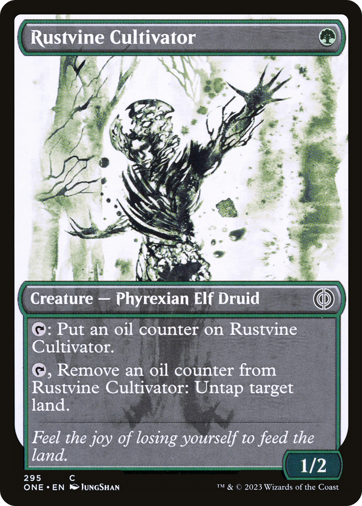 Rustvine Cultivator (Showcase Ichor) [Phyrexia: All Will Be One]-1