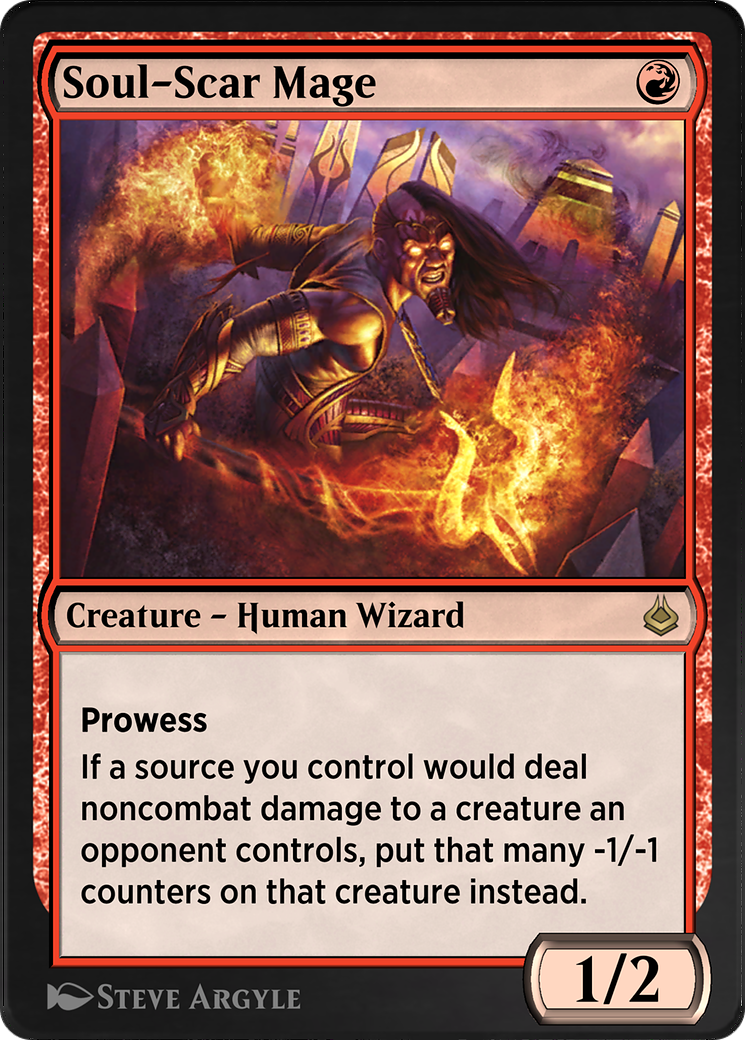 Soul-Scar Mage (AKR-175) - Amonkhet Remastered-1