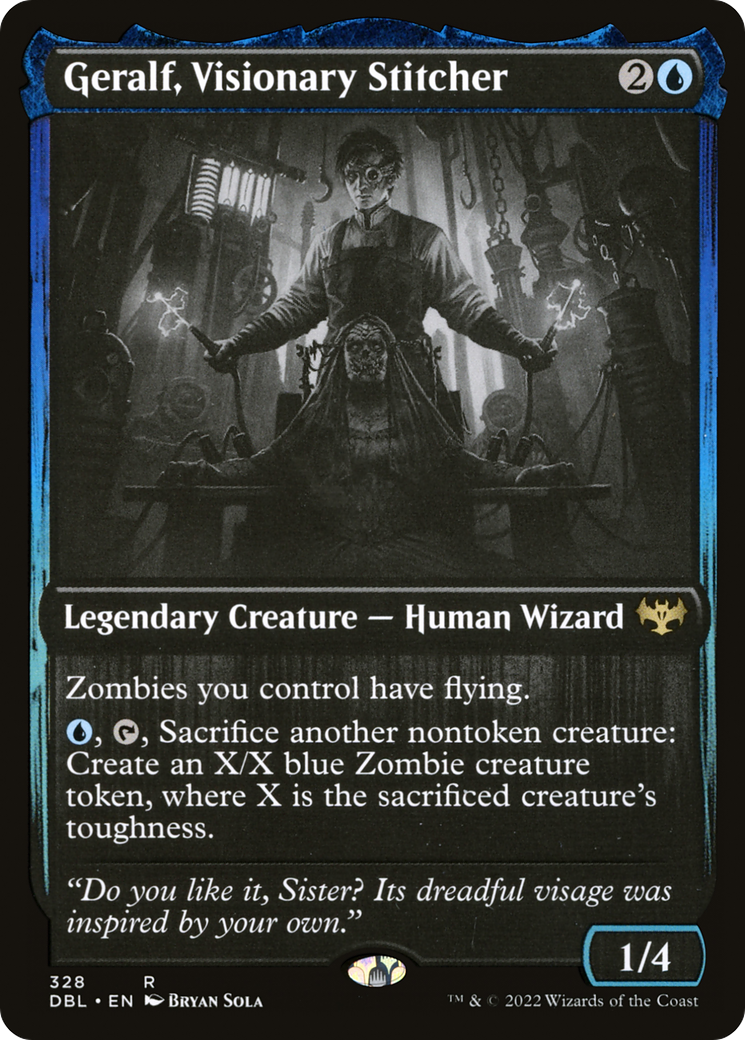 Geralf, Visionary Stitcher [Innistrad: Double Feature]-1