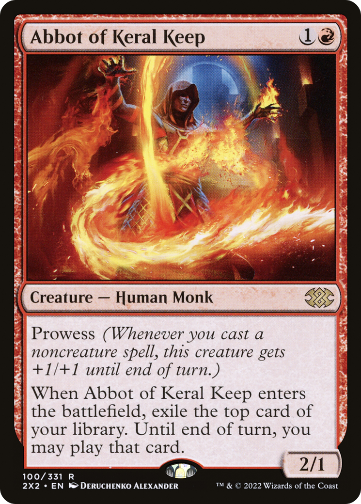Abbot of Keral Keep [Double Masters 2022]-1