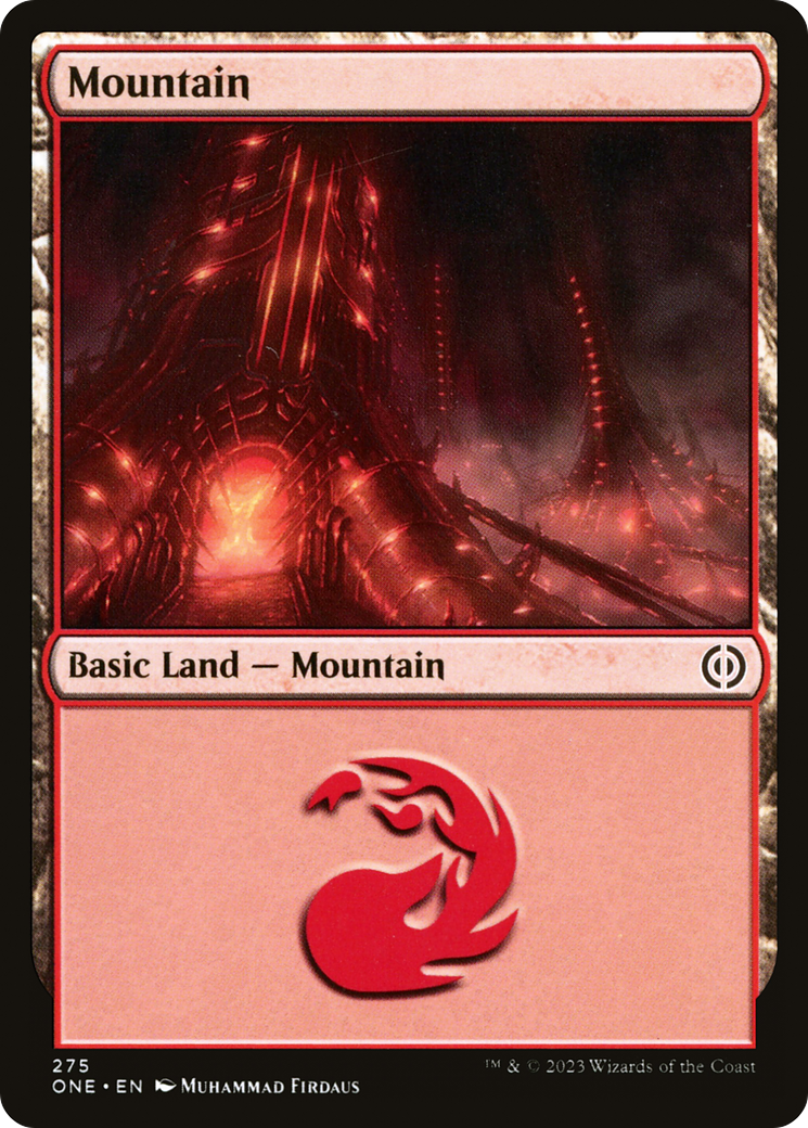 Mountain (275) [Phyrexia: All Will Be One]-1